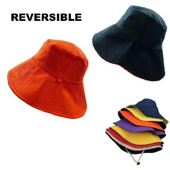 Ladies Reversible Two-Tone Bucket Hat